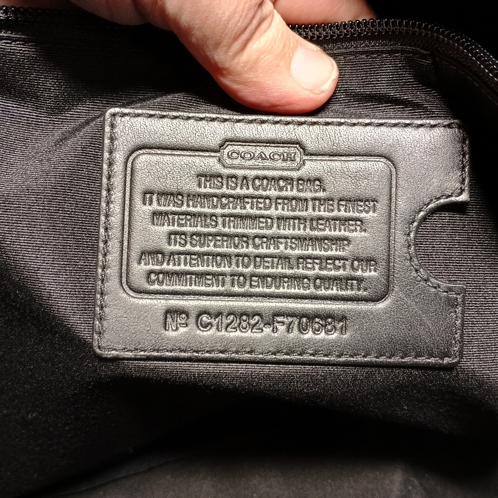 Coach Computer Bag - Picture 5 of 6